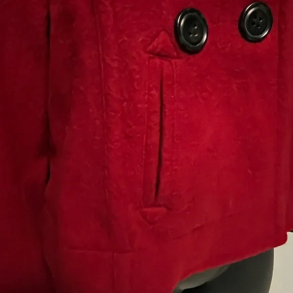3 for $30 GAP Red Double-Breasted Women's Jacket - Picture 4 of 11